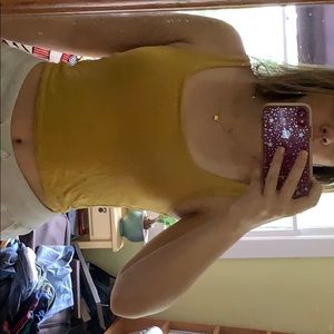 Yellow Basic Tank Top